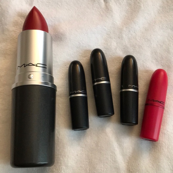 MAC Cosmetics Other - BIG MAC CANISTER w/ MAC LIPSTICKS 💄😍